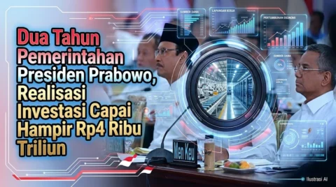 Dua Tahun Prabowo, Investasi Capai Hampir Rp 4 Ribu Triliun